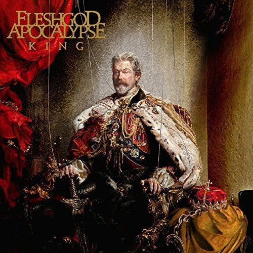 the album cover for Fleshgod Apocalypse - King