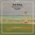 the album cover for Badings / Bochumer Symphoniker / Porcelijn - Henk Badings: Symphonies 4 & 5