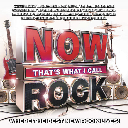 the album cover for Now That's What I Call Music! - Now That's What I Call Rock