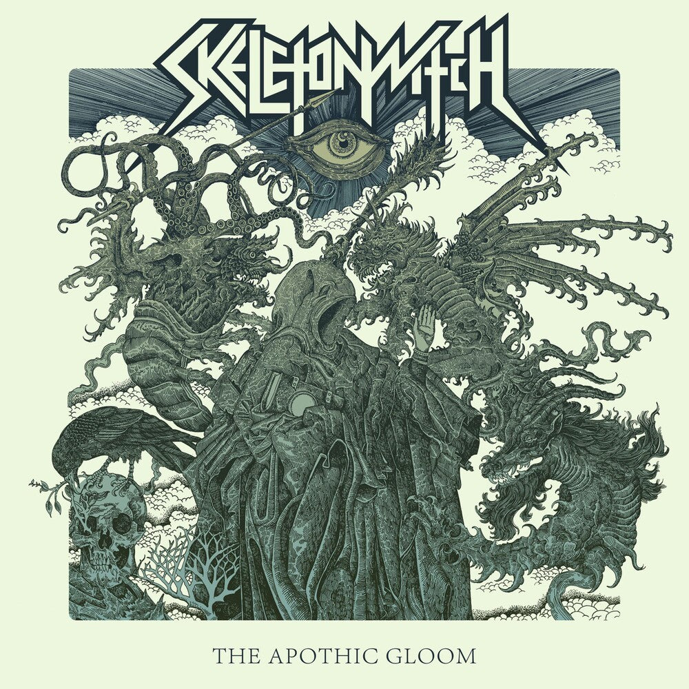 the album cover for Skeletonwitch - Apothic Gloom