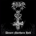 the album cover for Tsjuder - Desert Northern Hell