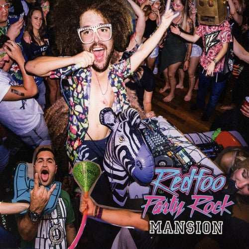 the album cover for Redfoo - Party Rock Mansion