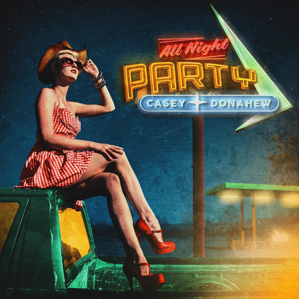 the album cover for Casey Donahew - All Night Party