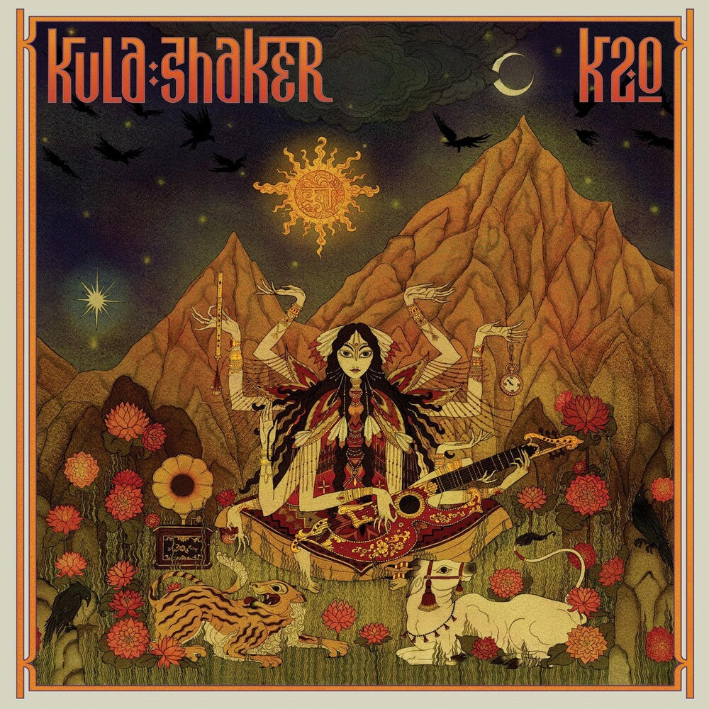 the album cover for Kula Shaker - K2.0