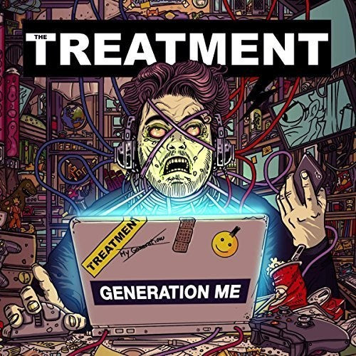 the album cover for The Treatment - Generation Me