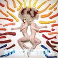 the album cover for Radiation City - Synesthetica