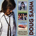 the album cover for Doug Sahm & Sir Douglas Quintet - Hell of a Spell/ Nuevo Wave Live/ Texas Hero