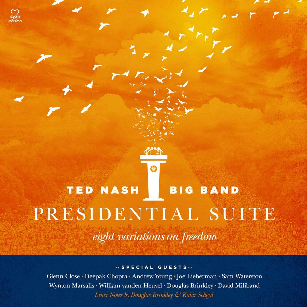 the album cover for Ted Nash & Big Band - Presidential Suite