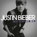 the album cover for Justin Bieber - My World 2.0 [Vinyl]