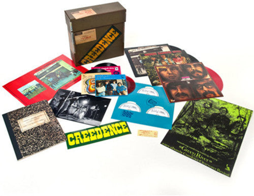 the album cover for Creedence Clearwater Revival - 1969 Box Set [3 LP/3 CD/3 -7] [Box Set]