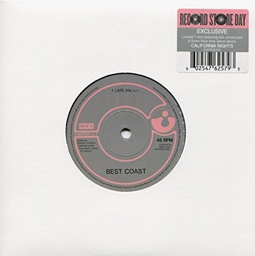 the album cover for Best Coast - Late 20S / Bigger Man