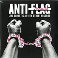 the album cover for Anti-Flag - Live Acoustic at 11th Street Records