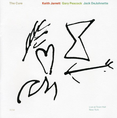 the album cover for Keith Jarrett Trio - The Cure