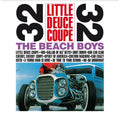 the album cover for The Beach Boys - Little Deuce Coupe