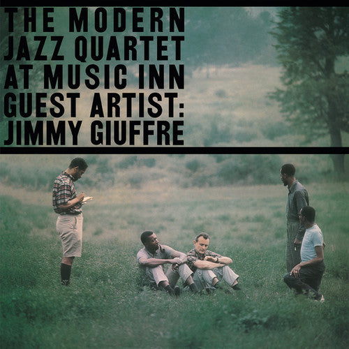 the album cover for Modern Jazz Quartet - At Music Inn (Guest Artist: Jimmy Giuffre)