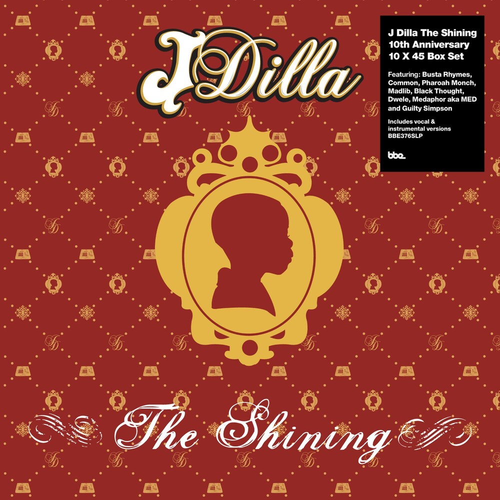 the album cover for Jay Dee (A.K.A. J Dilla) - The Shining: 10th Anniversary [7 Inch Collection]