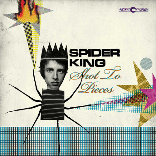 the album cover for Spider King - Shot to Pieces