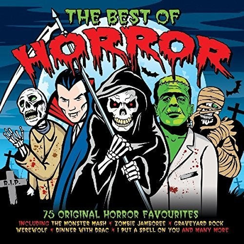 the album cover for Best Of Horror / Various Uk - Best Of Horror / Various