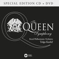 the album cover for Tolga Kashif - The Queen Symphony [CD/DVD]
