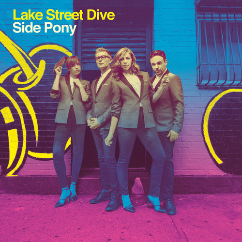 the album cover for Lake Street Dive - Side Pony [Indie Exclusive Limited Edition Colored Vinyl]