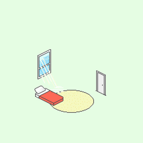 the album cover for Florist - The Birds Outside Sang