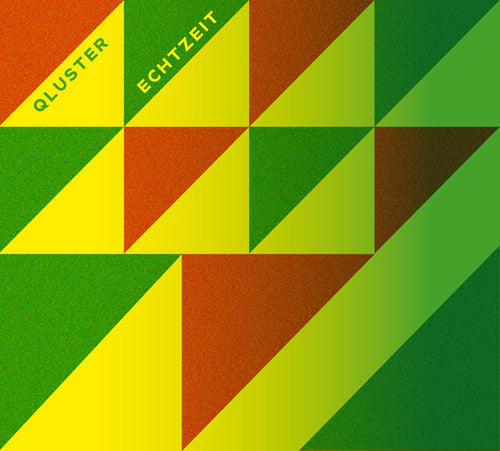 the album cover for Qluster - Echtzeit