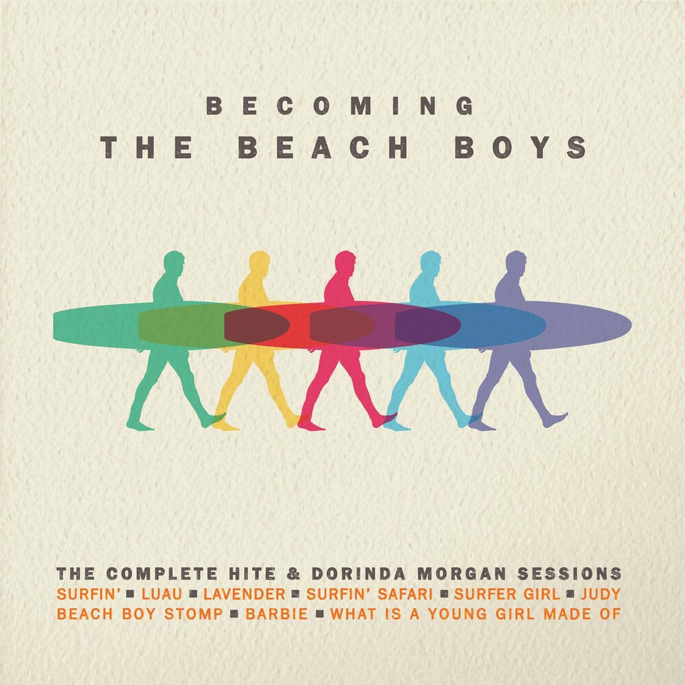the album cover for The Beach Boys - Becoming The Beach Boys: The Complete Hite & Dorinda Morgan Sessions [2CD]