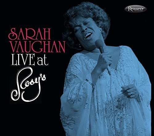 the album cover for Sarah Vaughan - Live At Rosy's [Digipak]