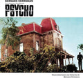 the album cover for Bernard Herrmann - Psycho (Original Motion Picture Soundtrack)