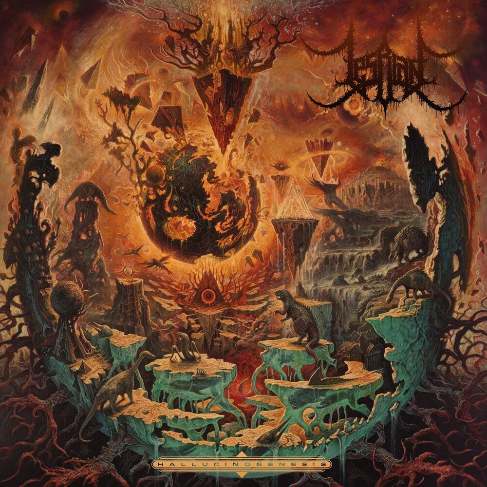 the album cover for Lesbian - Hallucinogenesis
