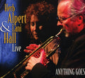 the album cover for Herb Alpert & Lani Hall - Anything Goes (Live)