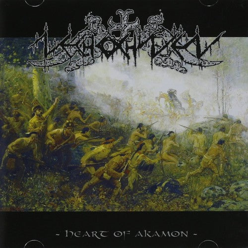 the album cover for Nechochwen - Heart of Akamon