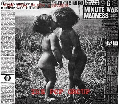 the album cover for The Pop Group - For How Much Longer Do We Tolerate Mass Murder