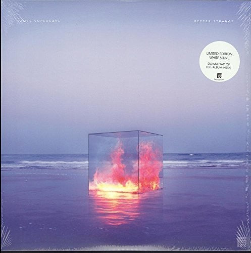 the album cover for James Supercave - Better Strange [White Vinyl]