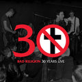 the album cover for Bad Religion - 30 Years Live [Limited Edition LP]