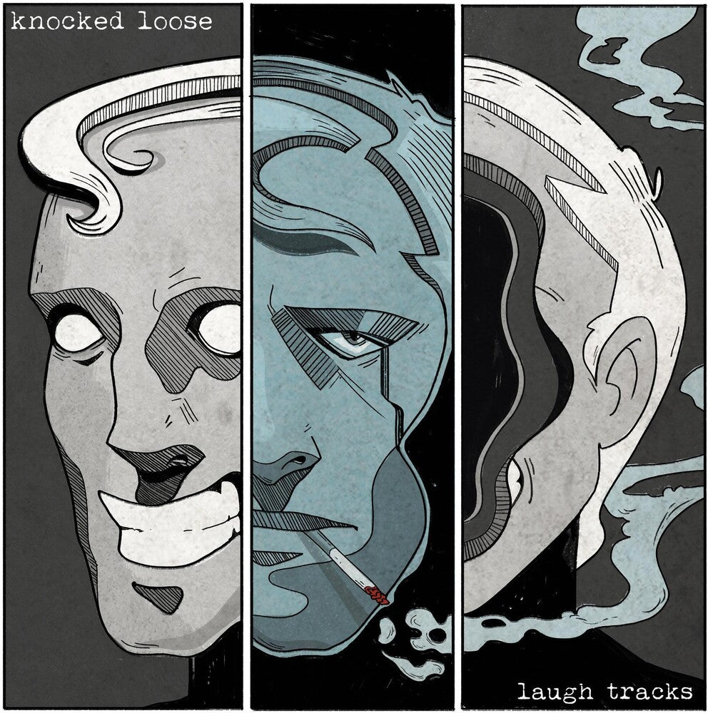 the album cover for Knocked Loose - Laugh Tracks [Vinyl]