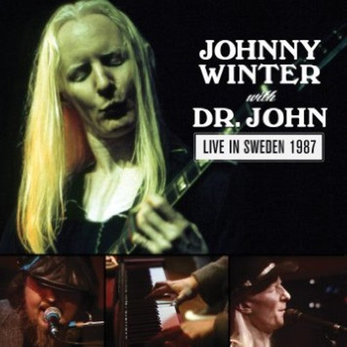 the album cover for Johnny Winter - Live In Sweden 1987 [Vinyl]