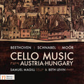 the album cover for Beethoven / Magill / Levin - Beethoven, Schnabel & Moor: Cello Music from Austria-Hungary