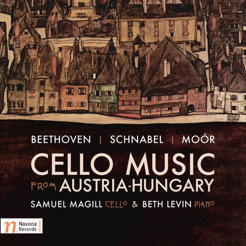 the album cover for Beethoven / Magill / Levin - Beethoven, Schnabel & Moor: Cello Music from Austria-Hungary