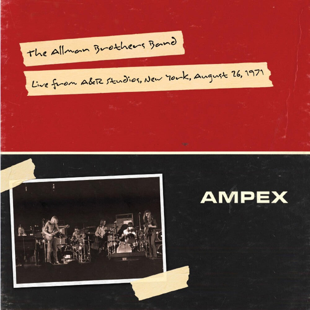 the album cover for The Allman Brothers Band - Live From A&R Studios New York August 26 1971