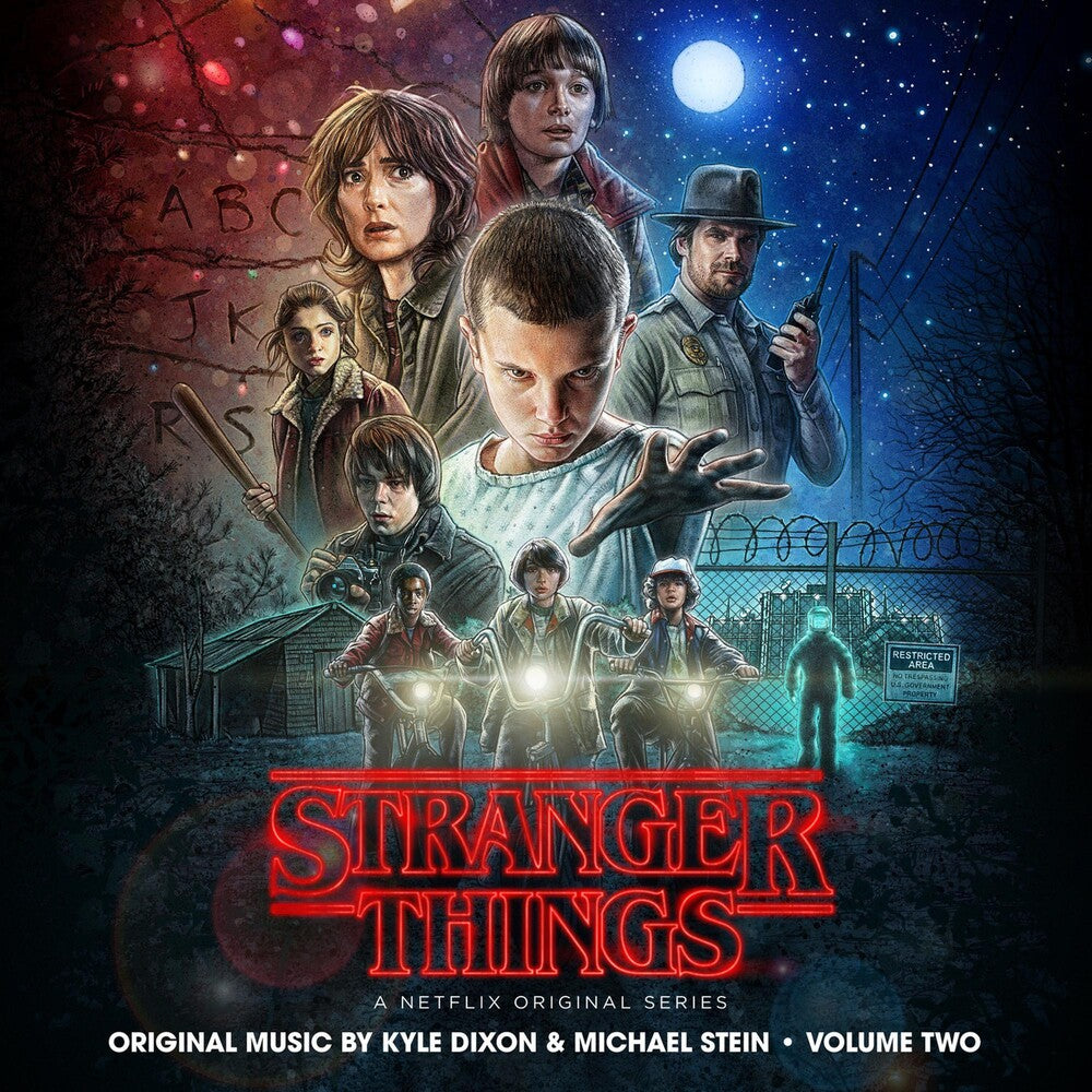 the album cover for Kyle Dixon & Michael Stein - Stranger Things: Volume 2 (A Netflix Original Series Soundtrack)