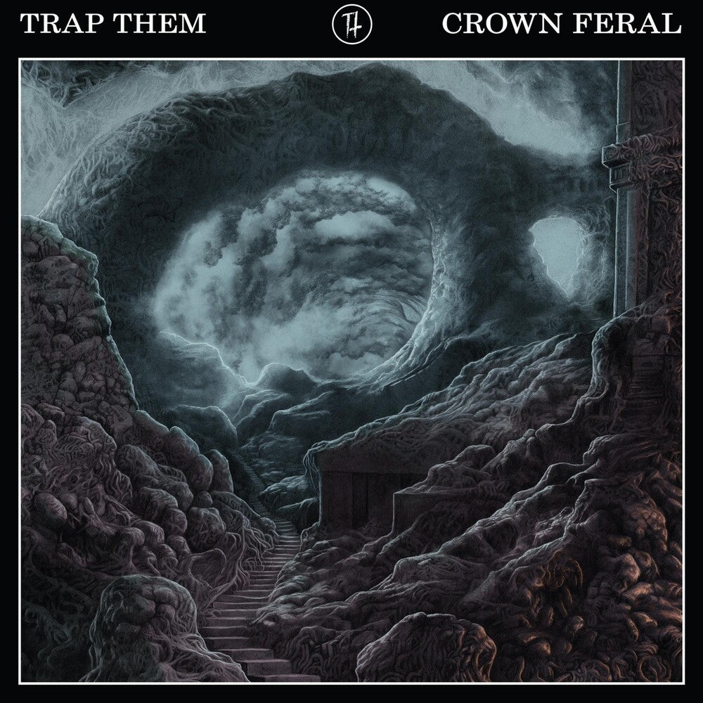the album cover for Trap Them - Crown Feral
