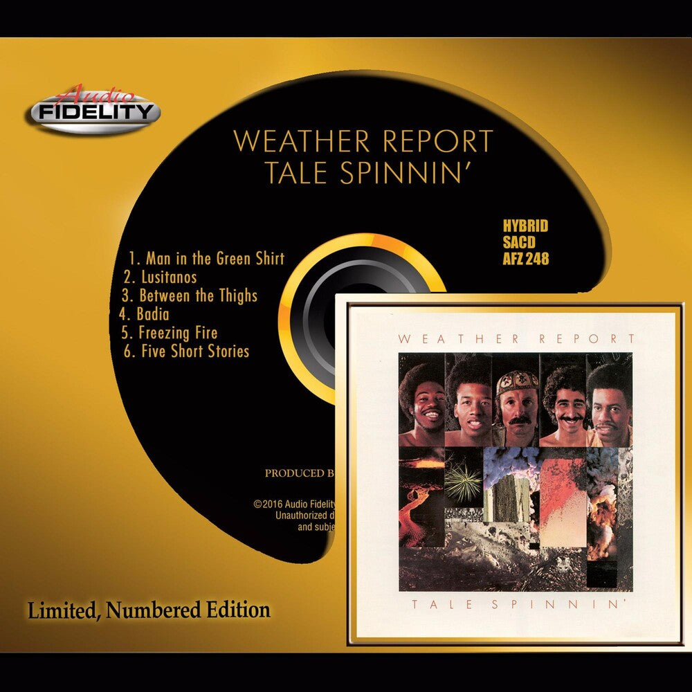 the album cover for Weather Report - Tale Spinnin