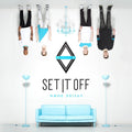 the album cover for Set It Off - Upside Down