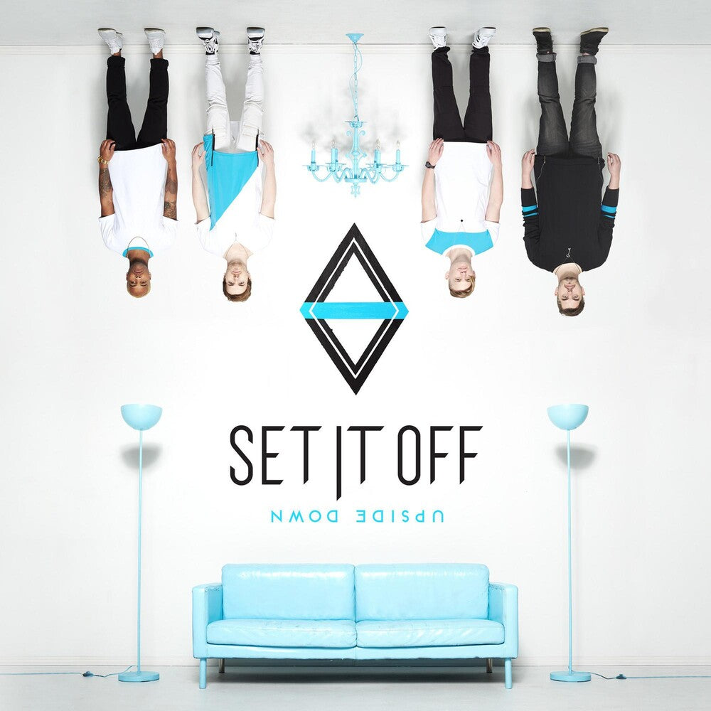 the album cover for Set It Off - Upside Down