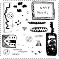 the album cover for Navy Gangs - Navy Gangs