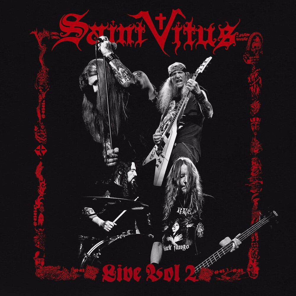 the album cover for Saint Vitus - Live, Vol. 2