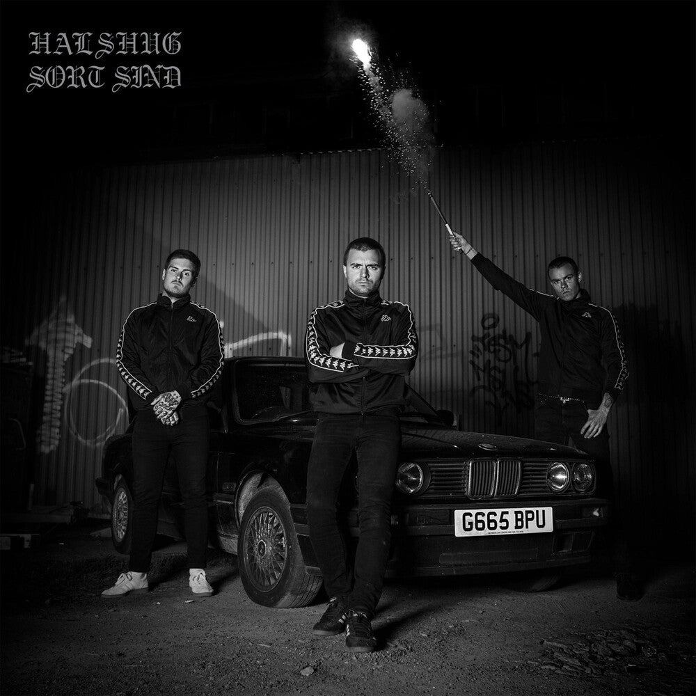 the album cover for Halshug - Sort Sind