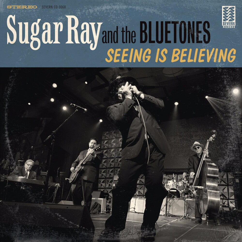 the album cover for Sugar Ray & The Bluetones - Seeing Is Believing