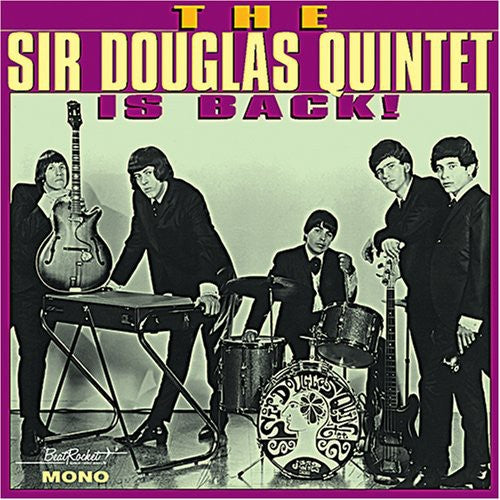 the album cover for The Sir Douglas Quintet - Is Back!